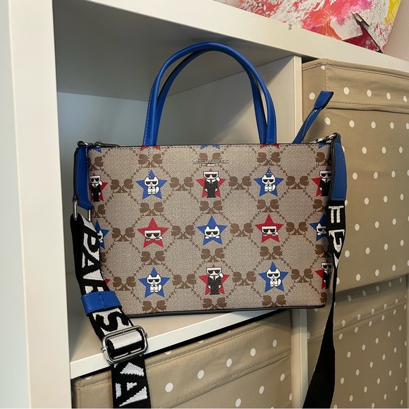 KARL LAGERFELD PARIS Small Maybelle Printed bag. 100% authentic. - Picture 16 of 16